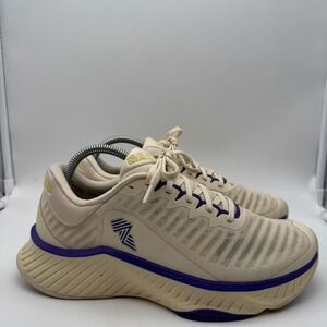 R.A.D One R-1  Running Shoes Cream Purple Athletic Sneakers Women's Size 8